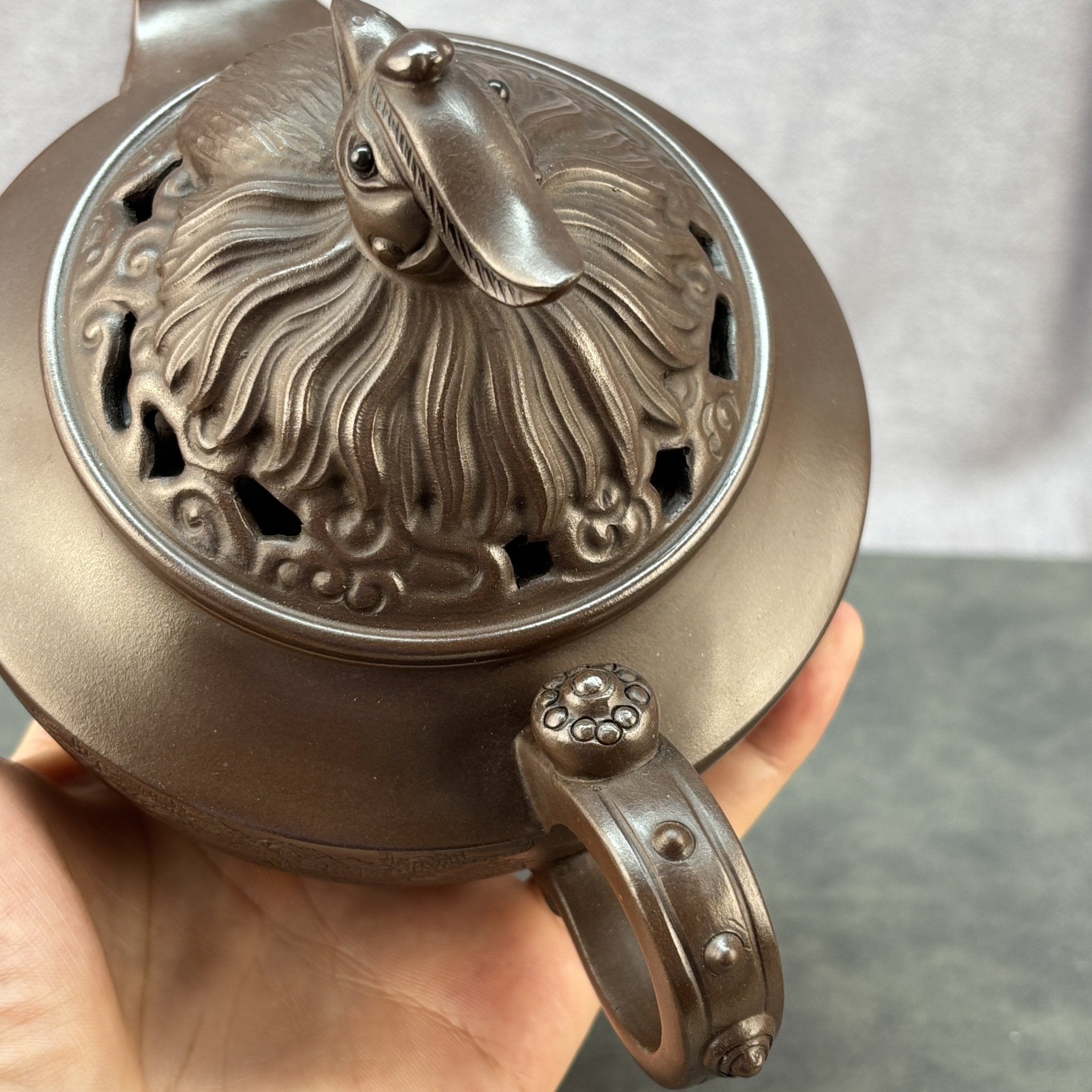 Feng Wu Jiu Tian 420cc - Yixing Handmade Teapot - zycs_China