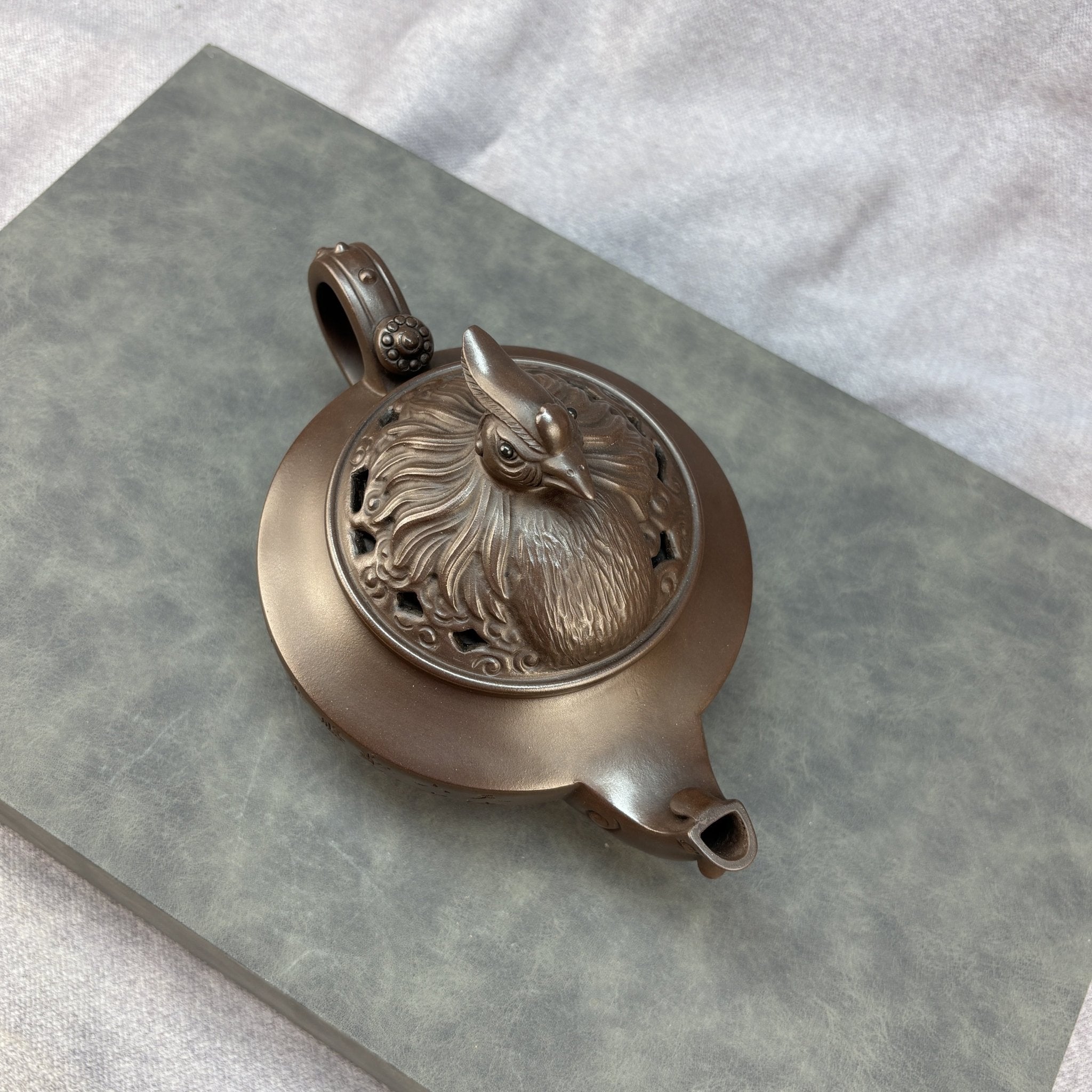 Feng Wu Jiu Tian 420cc - Yixing Handmade Teapot - zycs_China