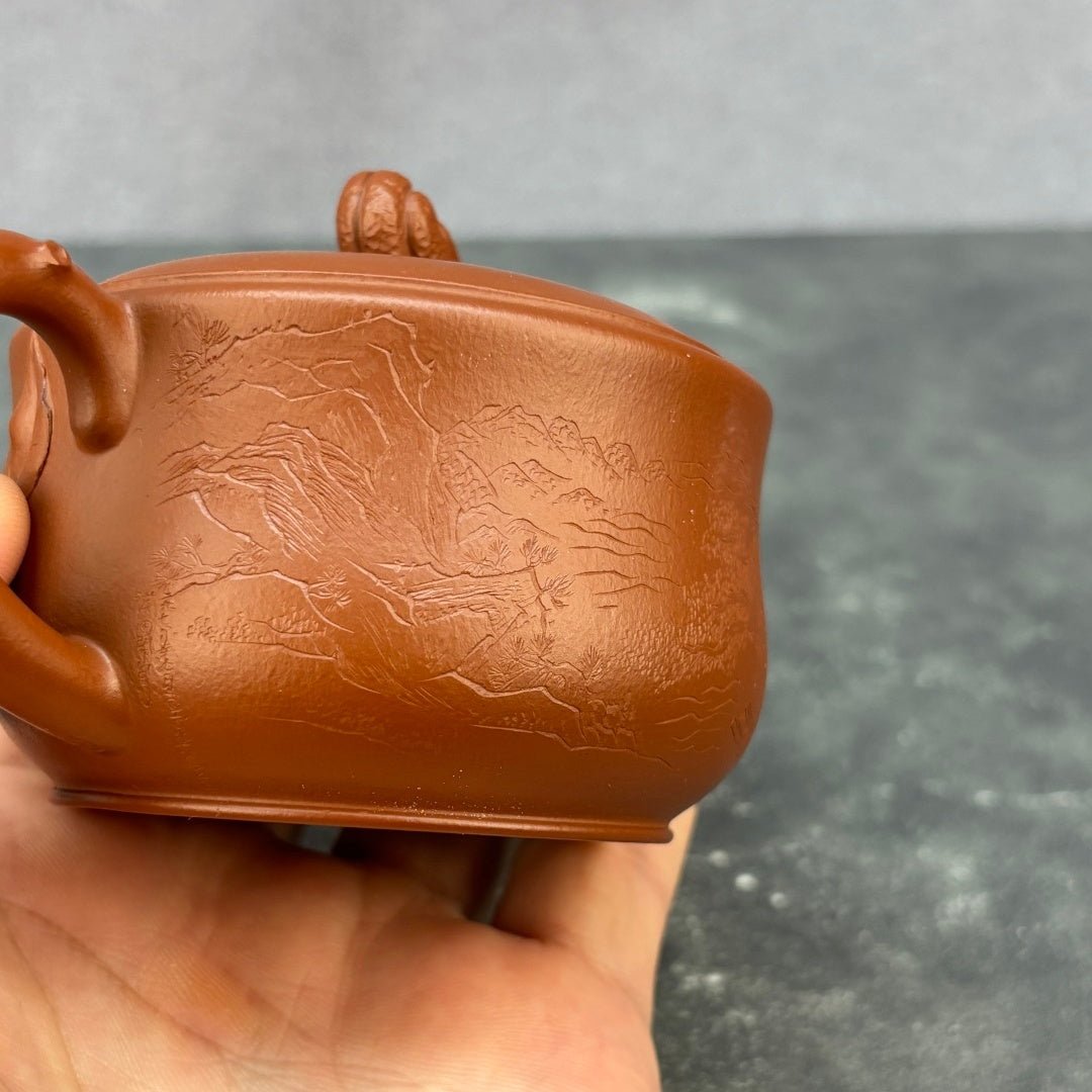 Fo Shou 120cc - Yixing Handmade Teapot - zycs_China