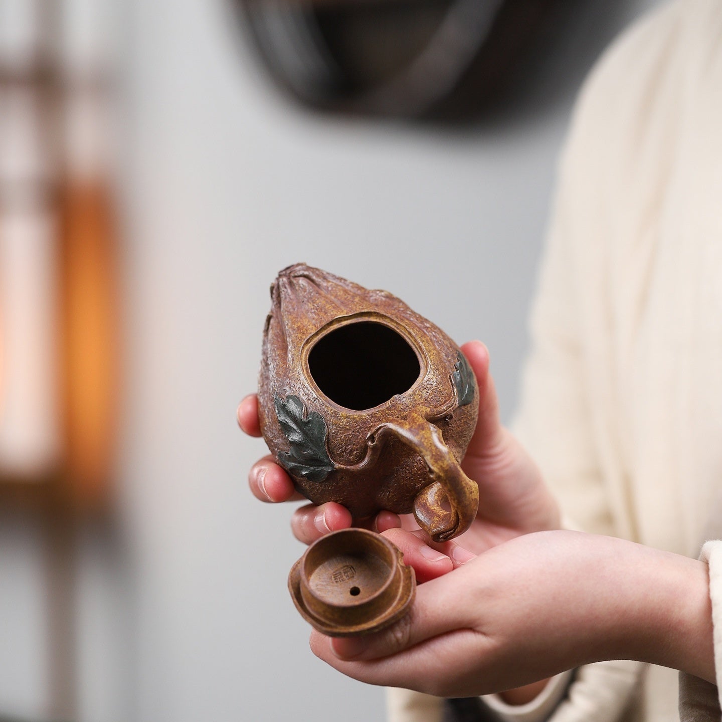 Fo Shou 180cc - Yixing Handmade Teapot - zycs_China