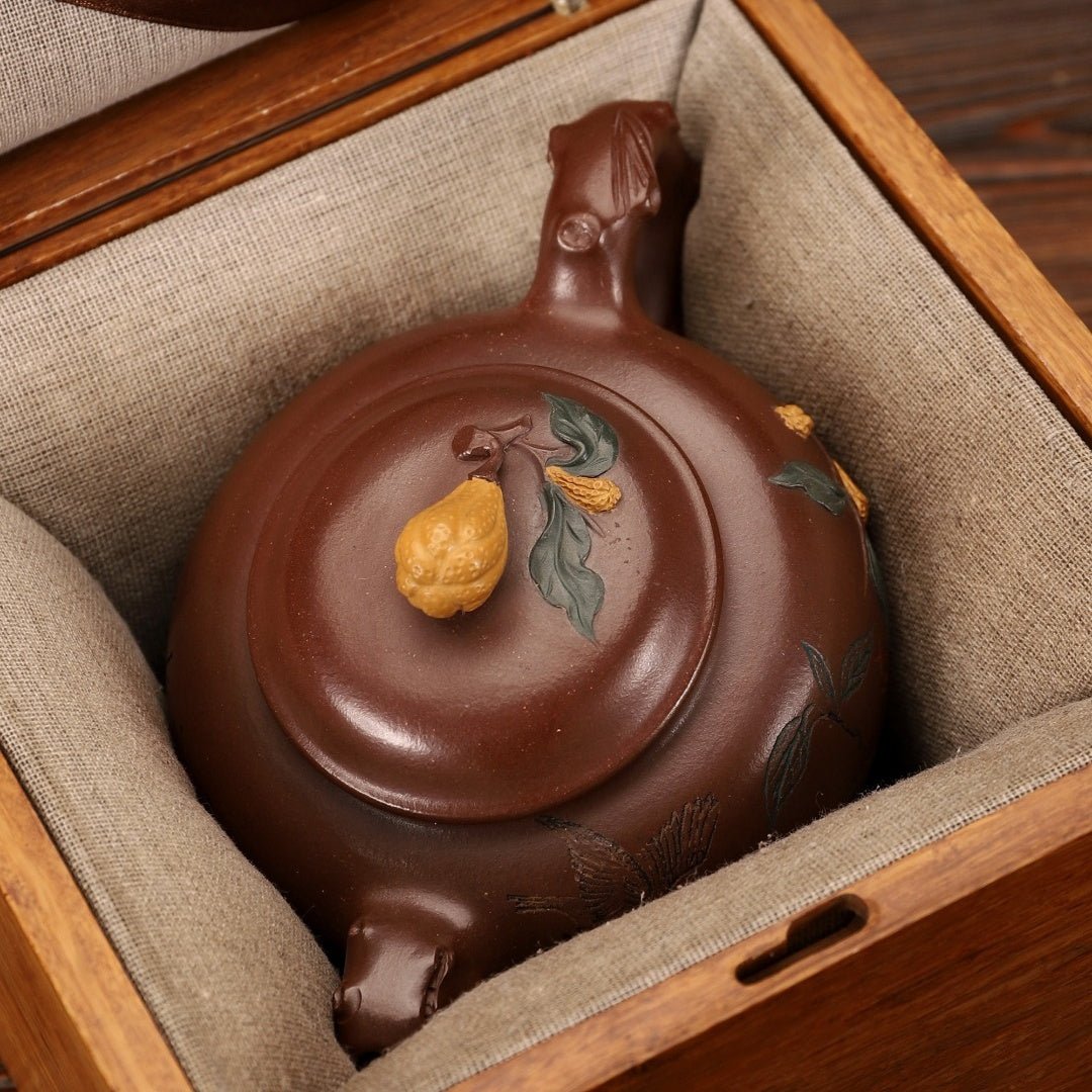 Fo Shou 300cc - Yixing Handmade Teapot - zycs_China