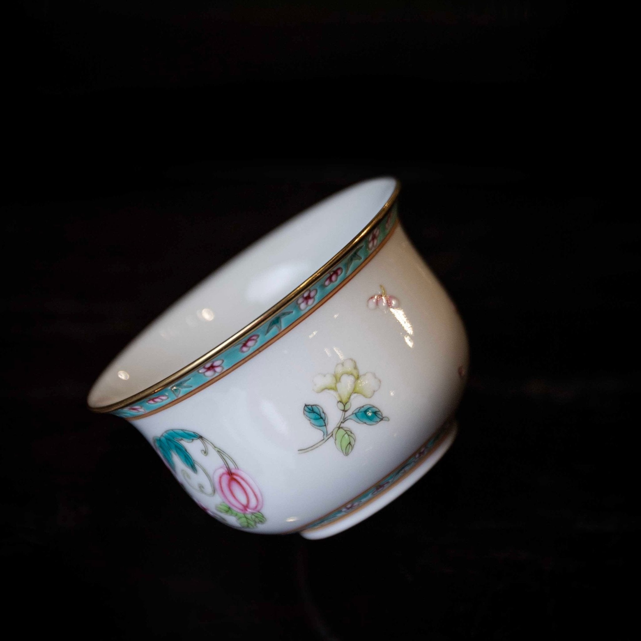 Fo Shou Gua 130cc - Jing De Zhen Porcelain Gaiwan - zycs_China