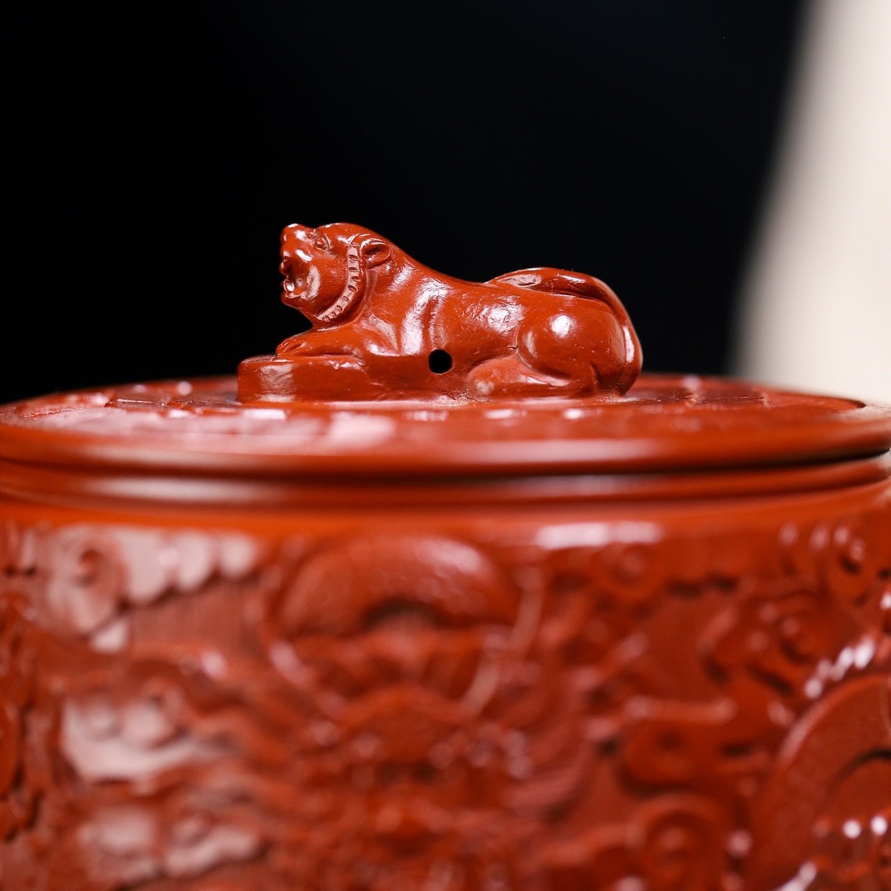 Fu Diao Han Wa 180cc - Yixing Handmade Teapot - zycs_China