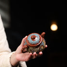 Fu Diao Pan Hu 210cc - Yixing Handmade Teapot 江苏宜兴