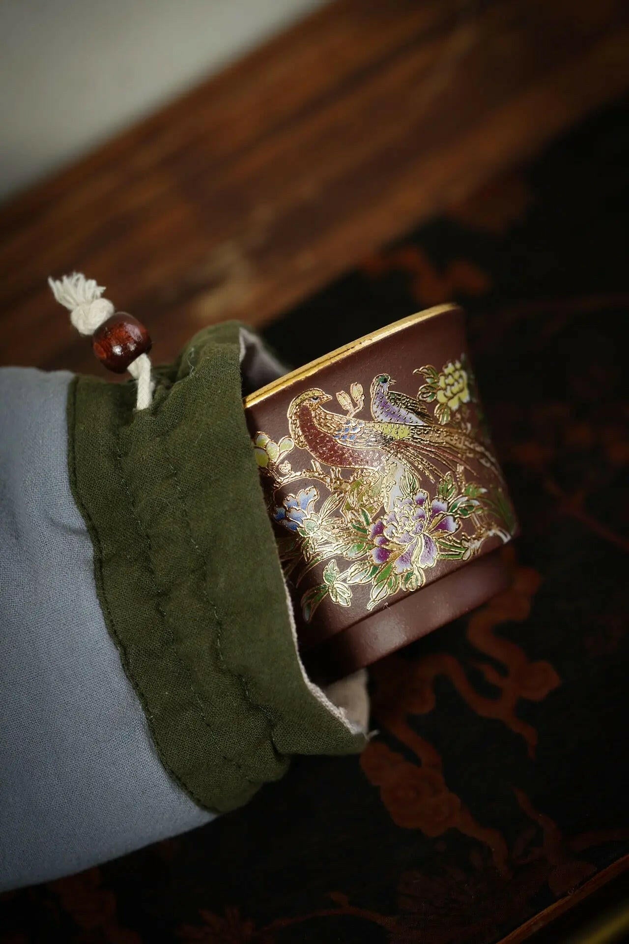 Fu Gui Hua Kai - Yixing Handmade Teacup - zycs_China