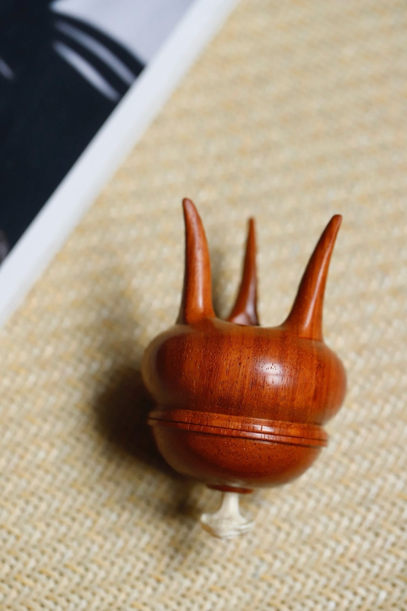 Fu Gui Ji Xiang - Wood Sculpture - zycs_China