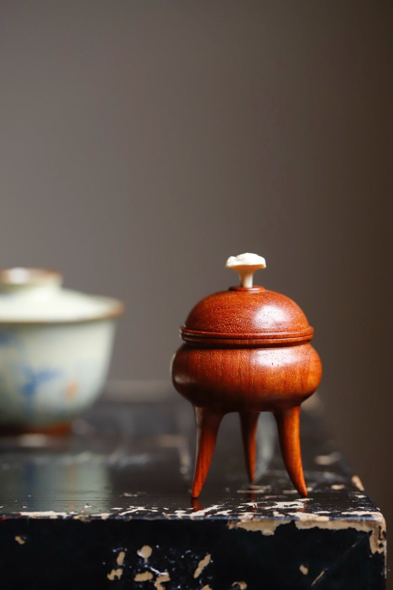 Fu Gui Ji Xiang - Wood Sculpture - zycs_China