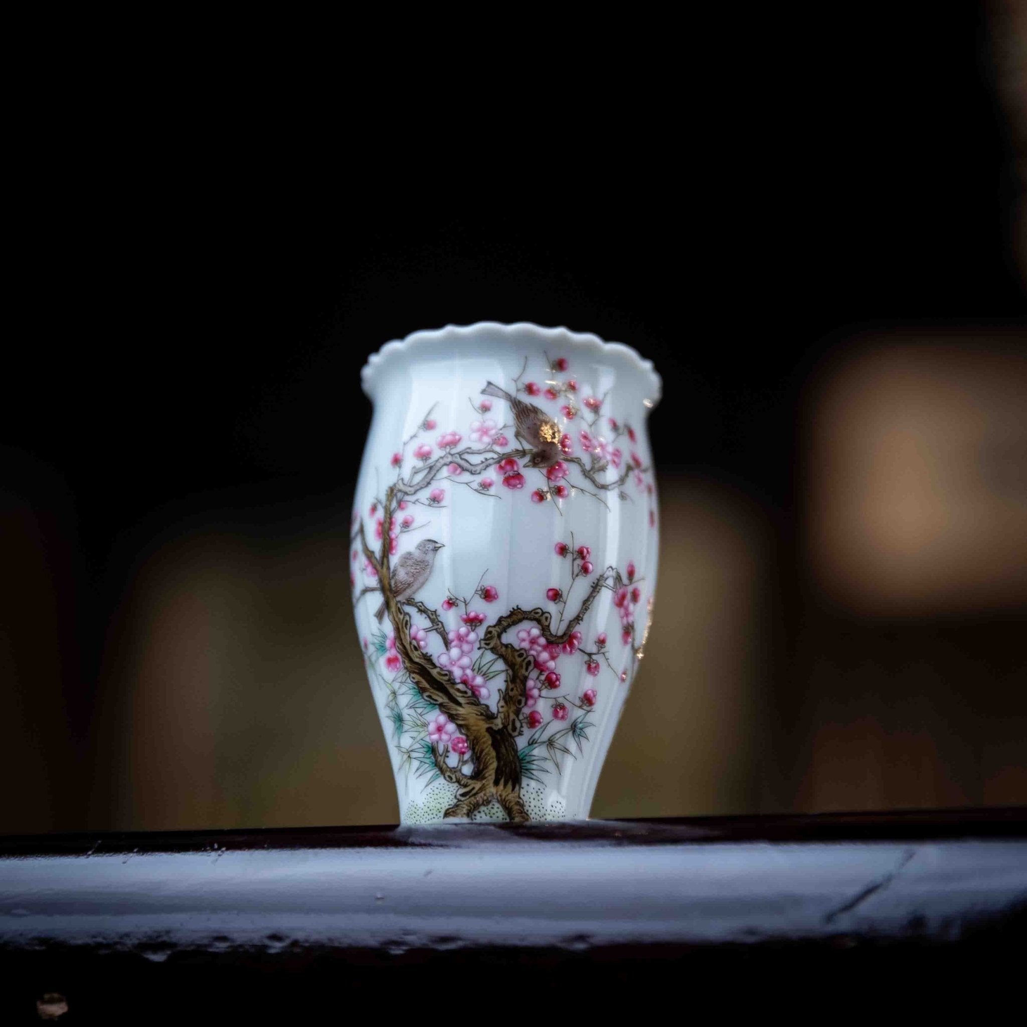 Fu Gui Tong Chun 200cc - Jing De Zhen Porcelain Gaiwan - zycs_China