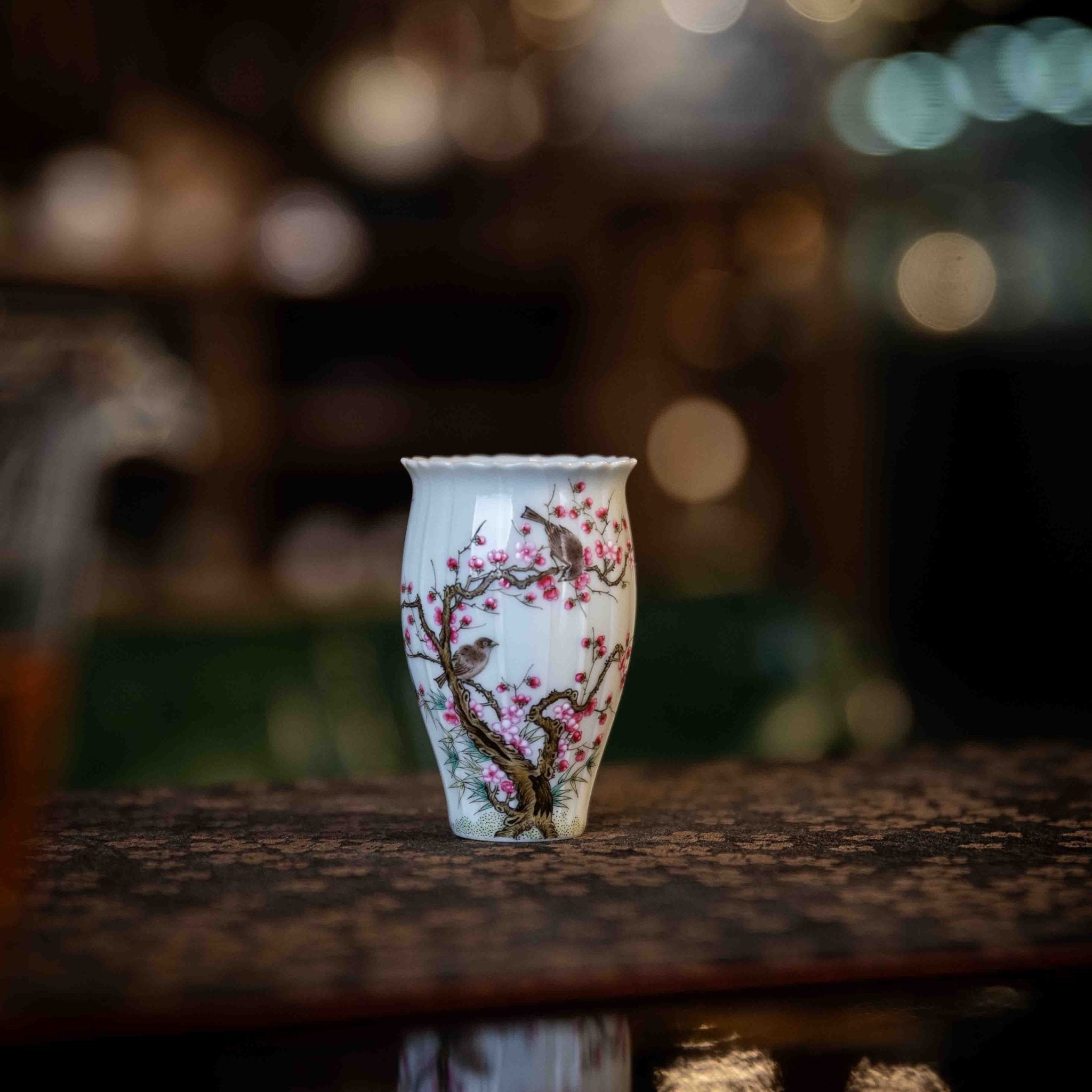 Fu Gui Tong Chun 200cc - Jing De Zhen Porcelain Gaiwan - zycs_China