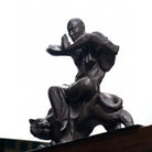 Fu Hu Luo Han - Zisha Sculpture - zycs_China