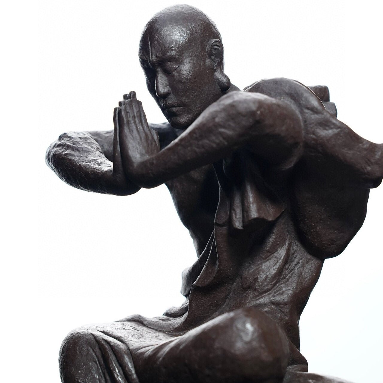 Fu Hu Luo Han - Zisha Sculpture - zycs_China