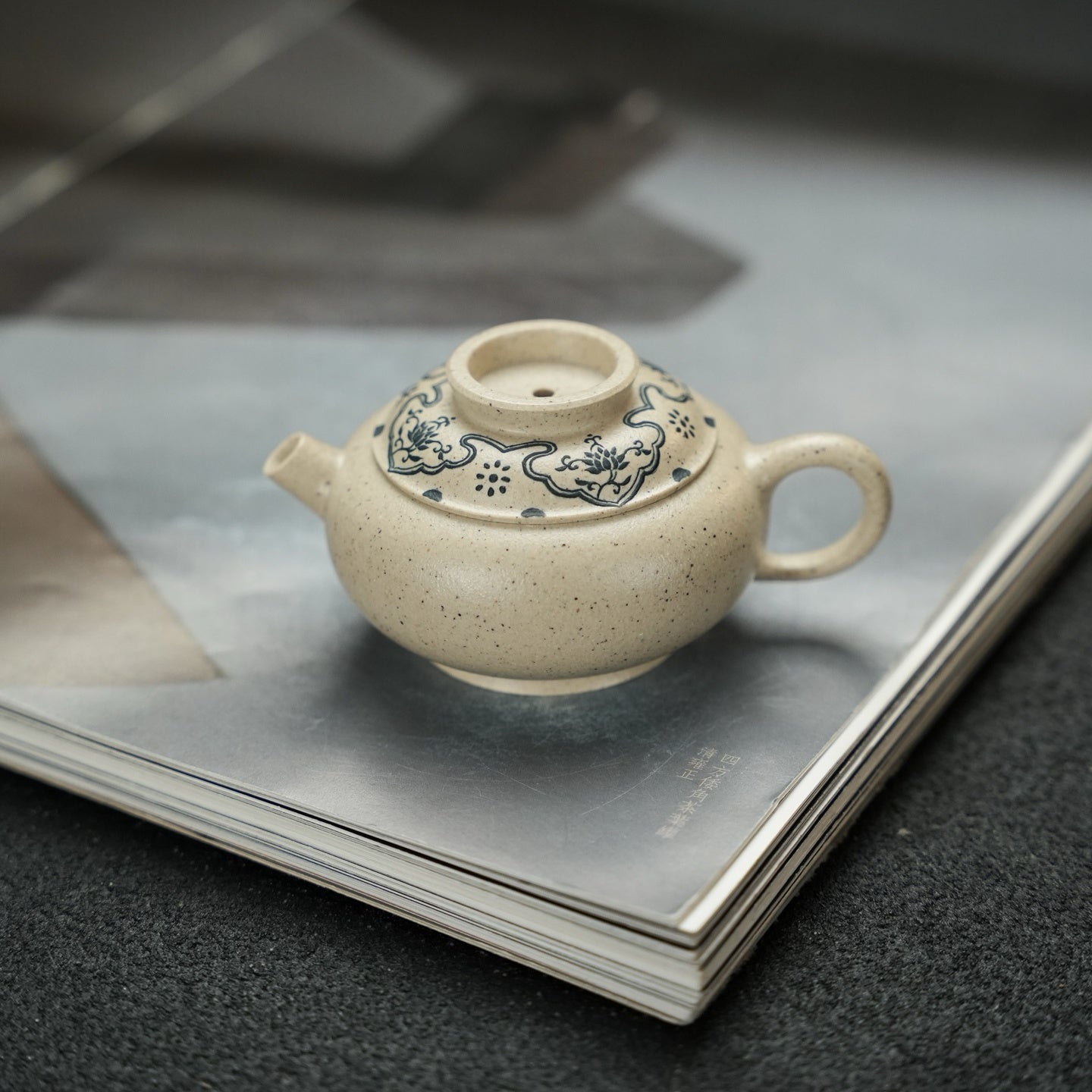 Fu Jia Ju Lun 85cc - Yixing Handmade Teapot - zycs_China