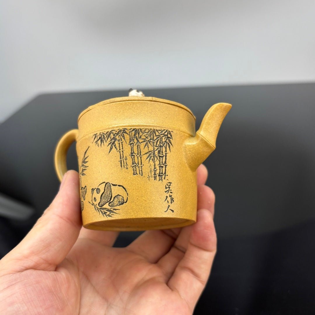 Fu Le 130cc - Yixing Handmade Teapot - zycs_China