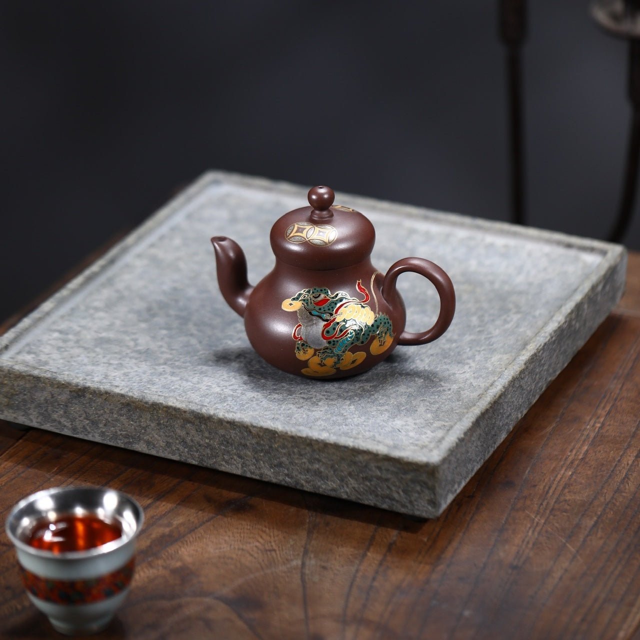 Fu Lu 150cc - Yixing Handmade Teapot - zycs_China