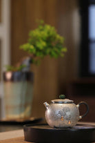 Fu Lu 170cc - Handmade silver pot - zycs_China - tea - teapot