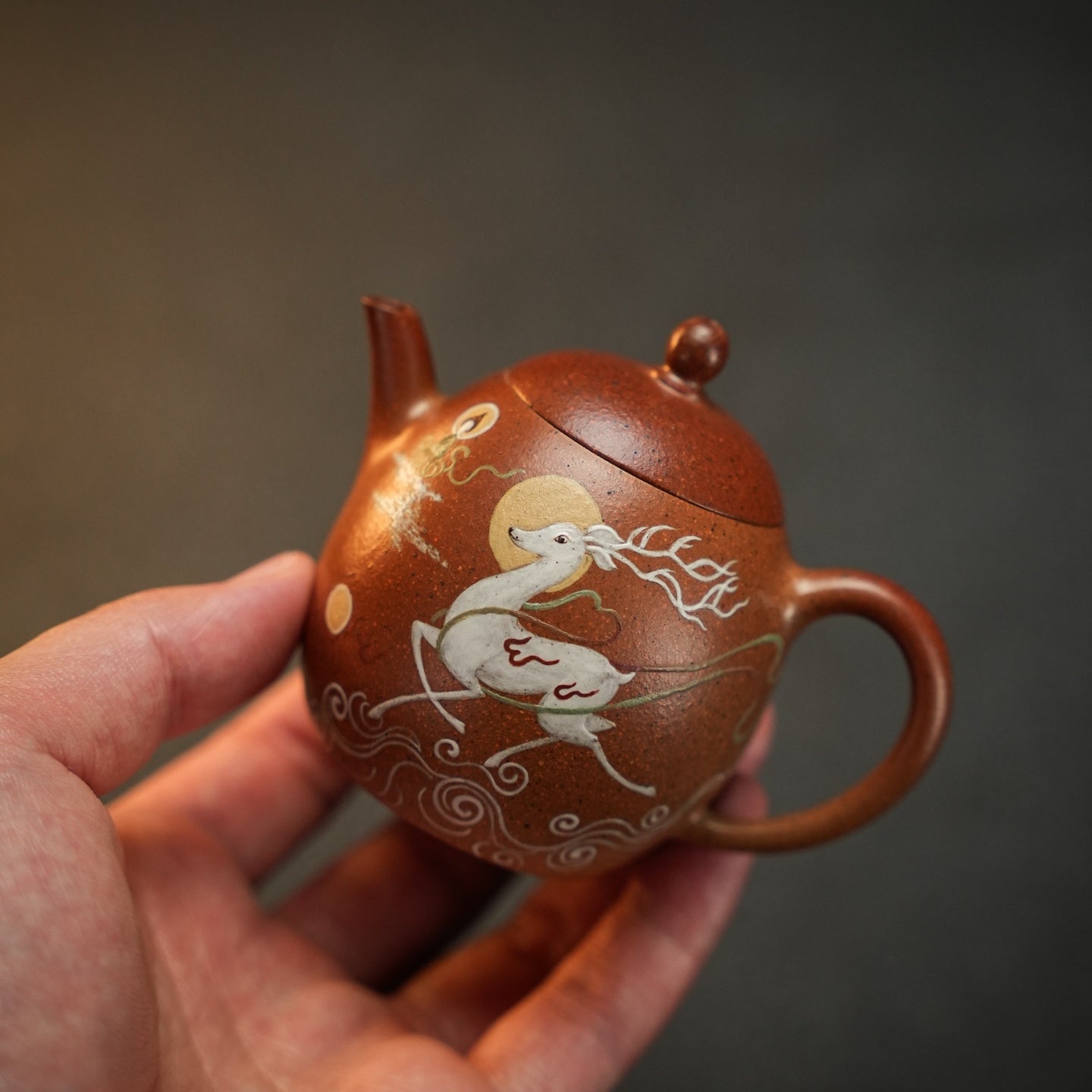 Fu Lu Long Dan 130cc - Yixing Handmade Teapot - zycs_China