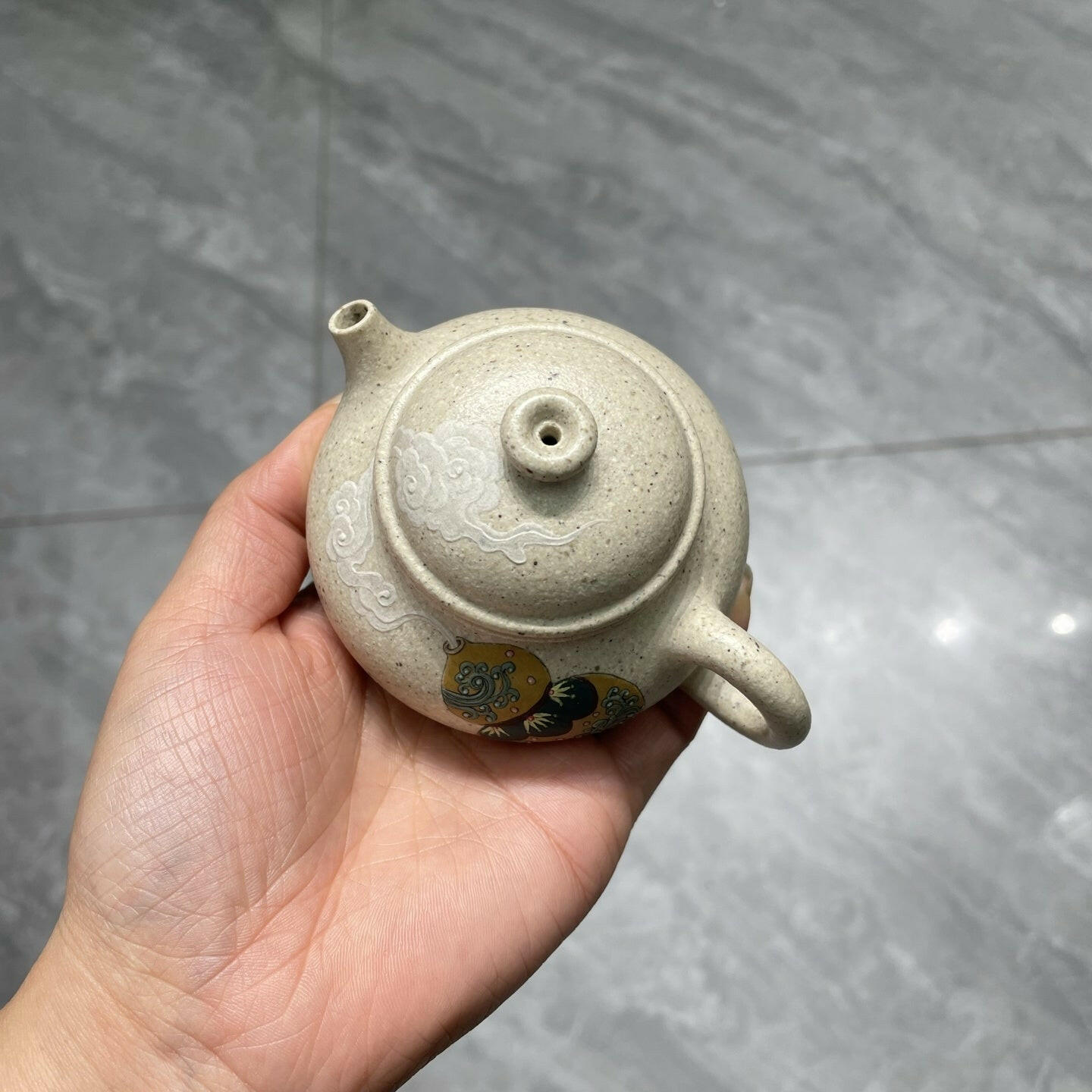 Fu Lu Rong Tian 100cc - Yixing Handmade Teapot - zycs_China