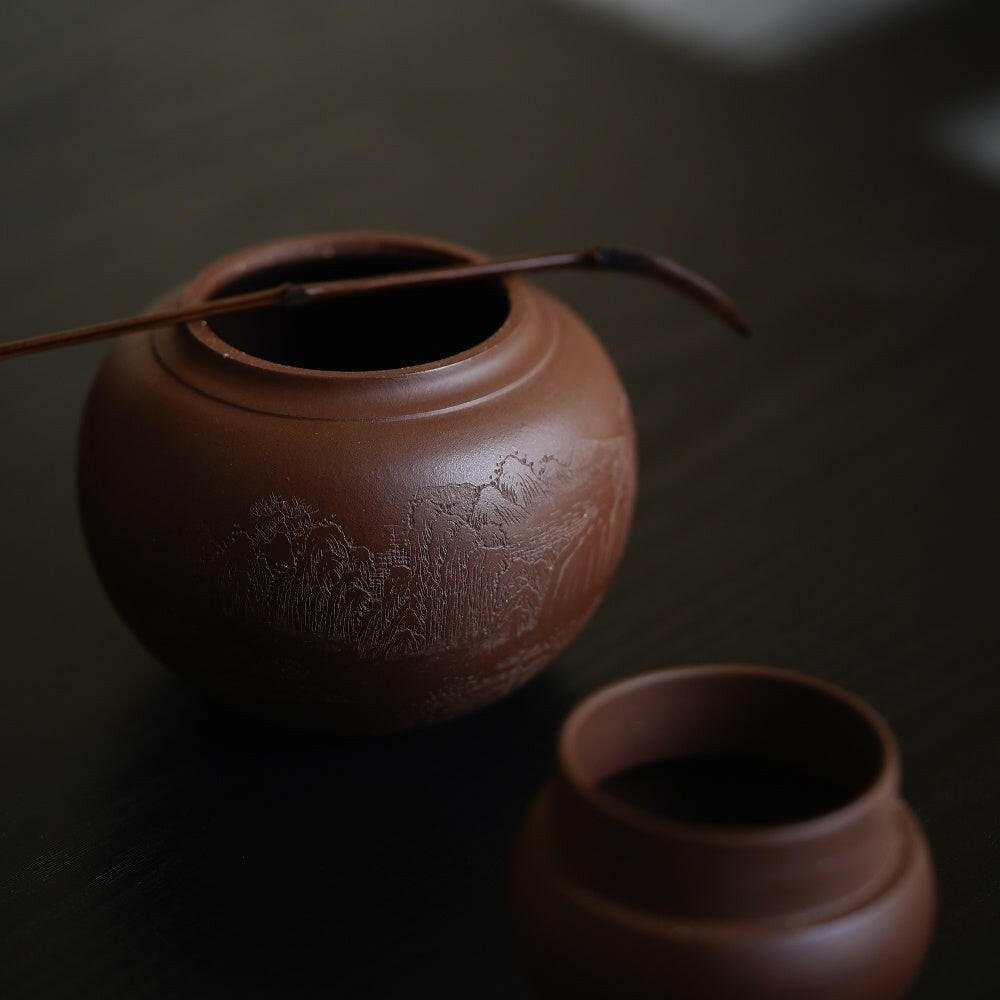 Fu Lu - Yixing Handmade Zisha Teacan - zycs_China