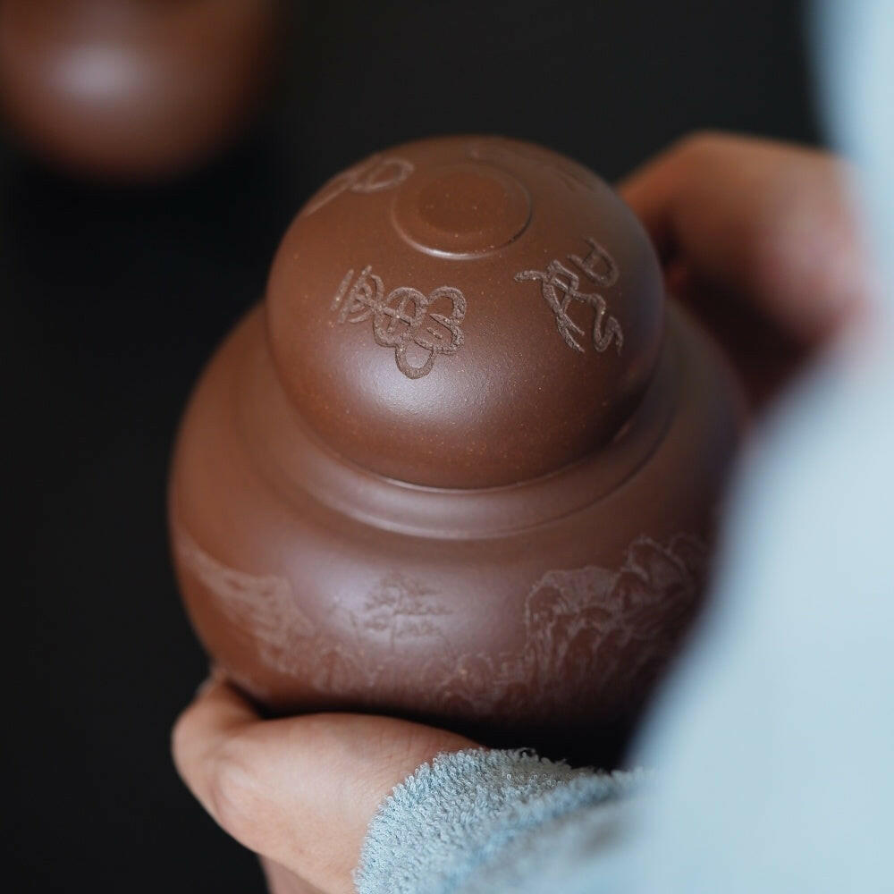 Fu Lu - Yixing Handmade Zisha Teacan - zycs_China