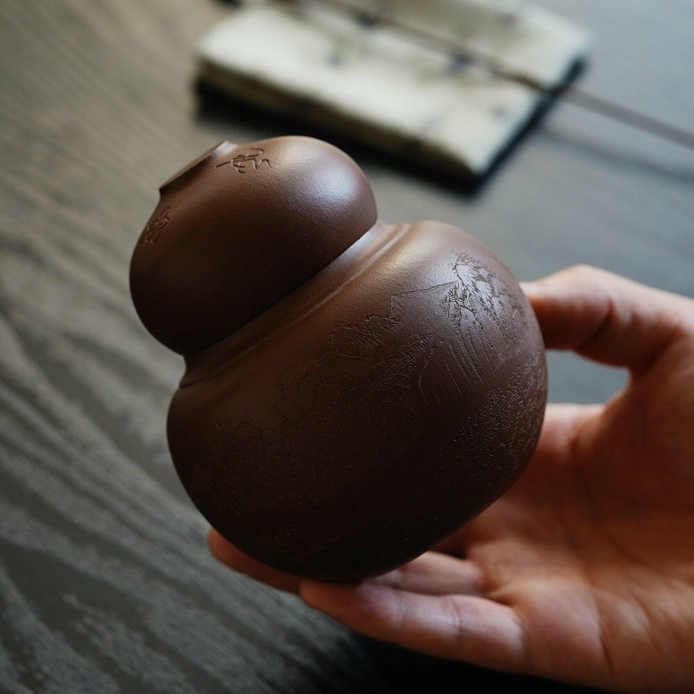 Fu Lu - Yixing Handmade Zisha Teacan - zycs_China