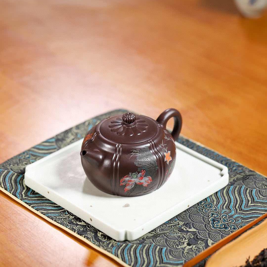 Fu Man Si Ji 220cc - Yixing Handmade Teapot - zycs_China