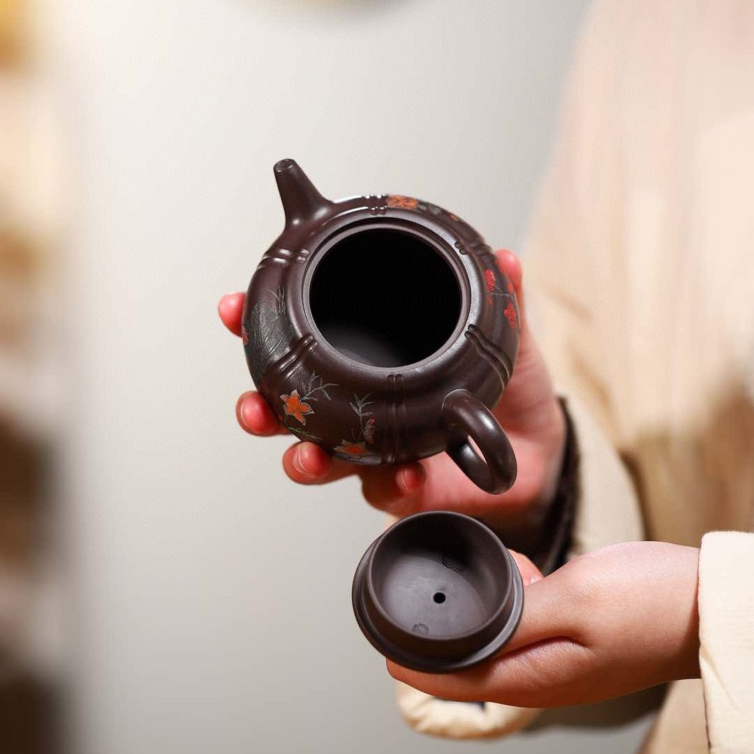 Fu Man Si Ji 220cc - Yixing Handmade Teapot - zycs_China