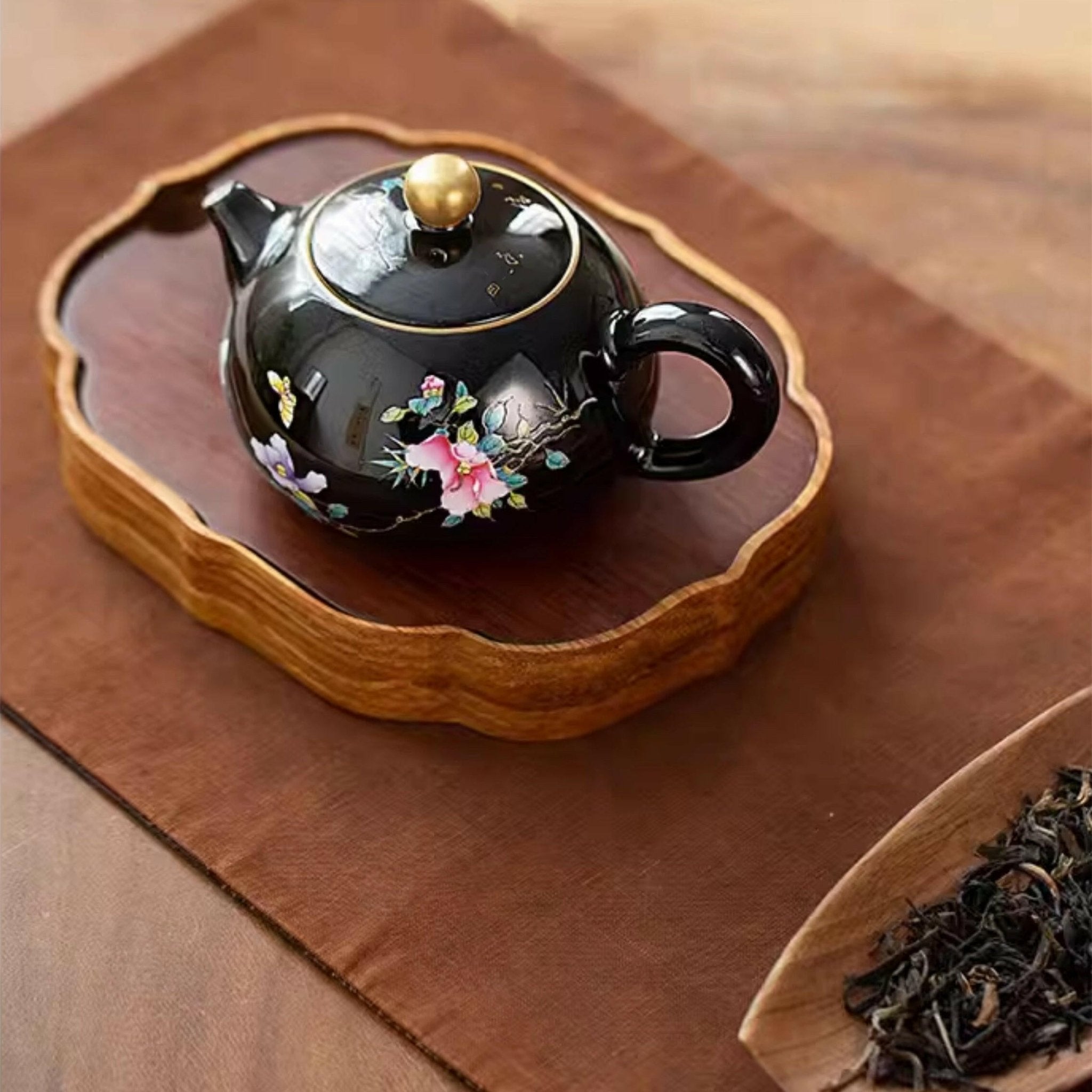 Fu Rong Hua Kai 240cc - Jing De Zhen Porcelain Gaiwan - zycs_China