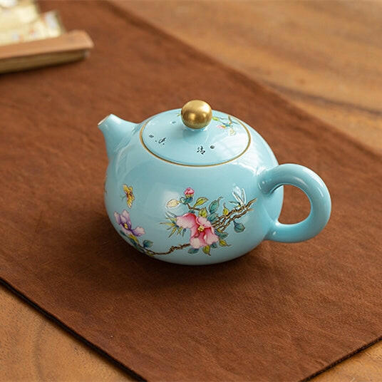 Fu Rong Hua Kai 240cc - Jing De Zhen Porcelain Gaiwan - zycs_China