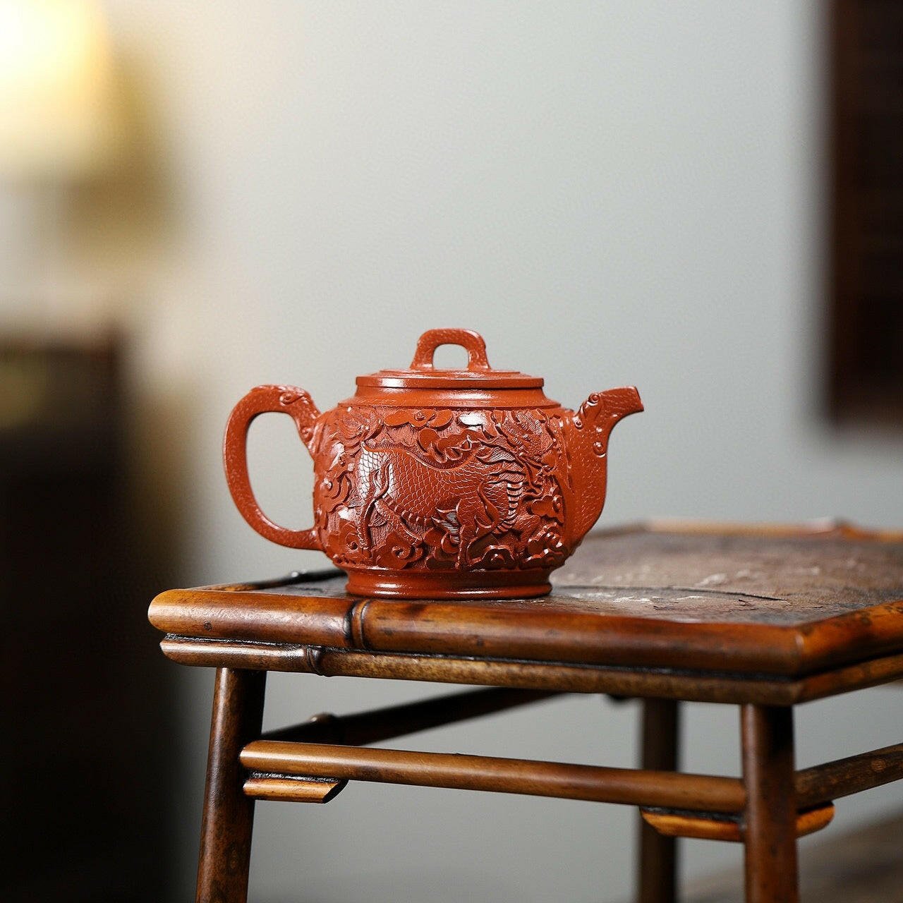 Fu Rui Lin Men 200cc - Yixing Handmade Teapot - zycs_China
