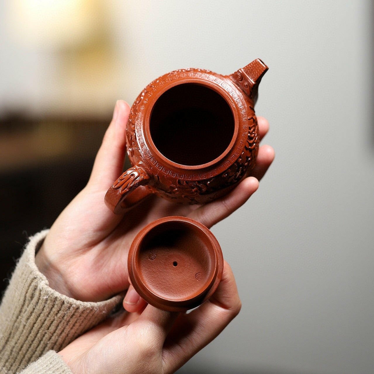 Fu Rui Lin Men 200cc - Yixing Handmade Teapot - zycs_China