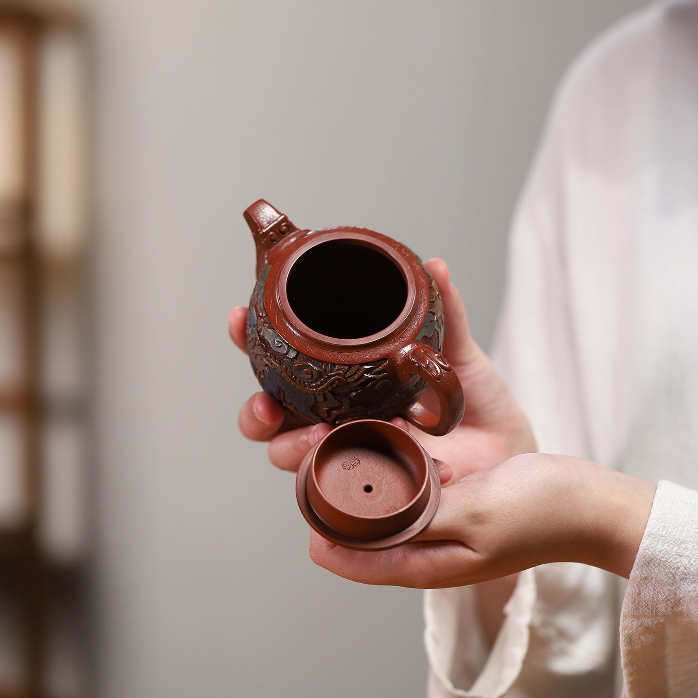 Fu Rui Lin Men 200cc - Yixing Handmade Teapot - zycs_China