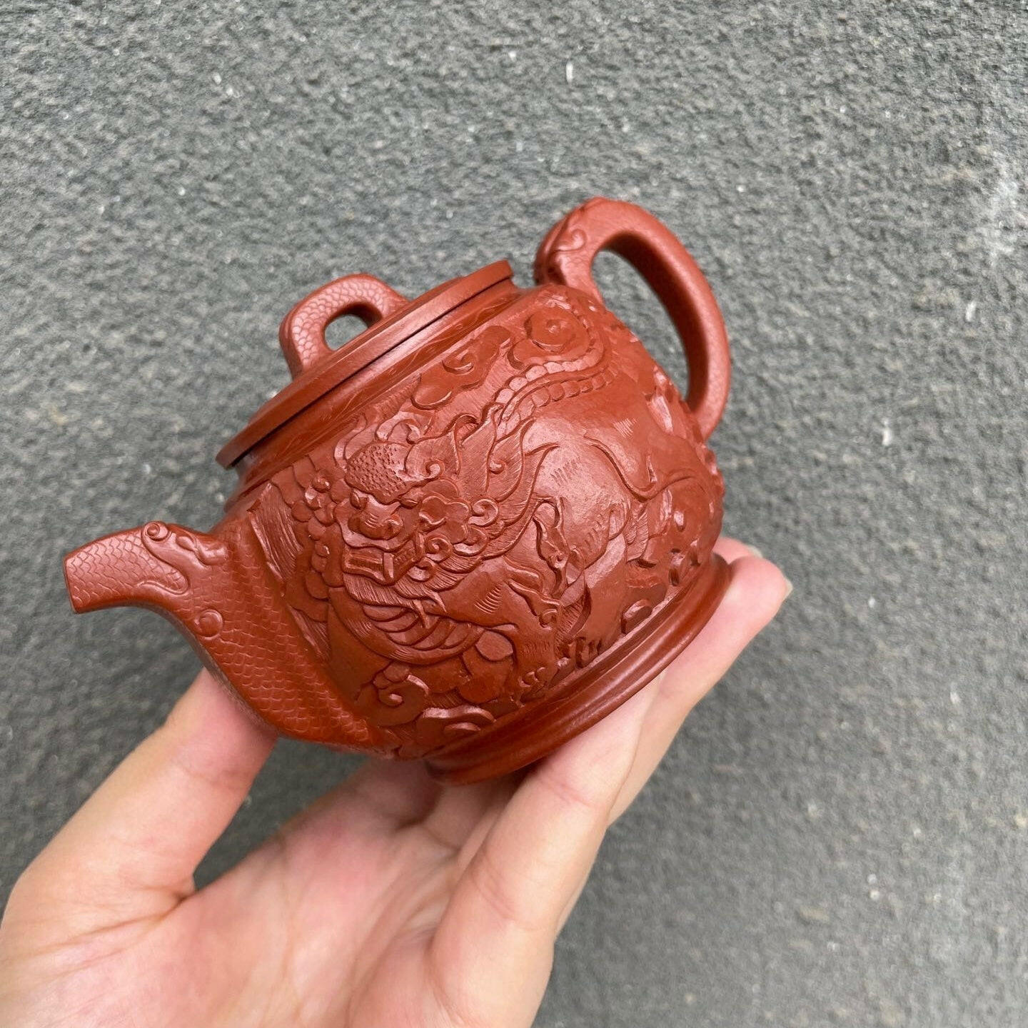 Fu Rui Lin Men 200cc - Yixing Handmade Teapot - zycs_China