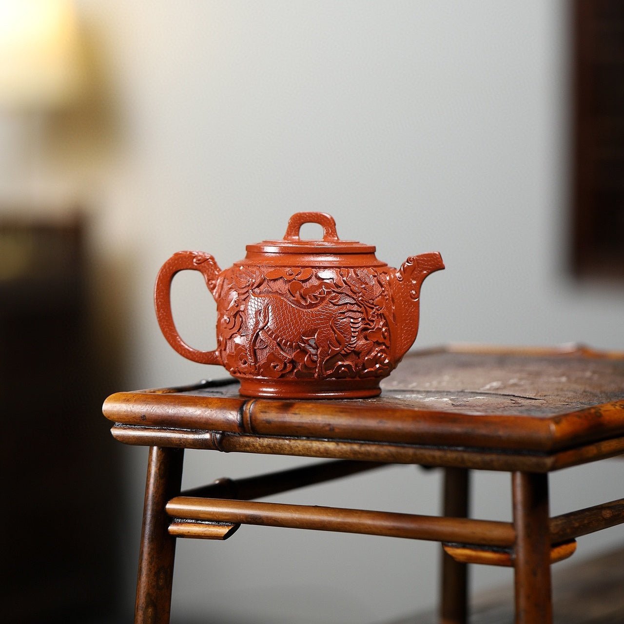 Fu Rui Lin Men 200cc - Yixing Handmade Teapot - zycs_China