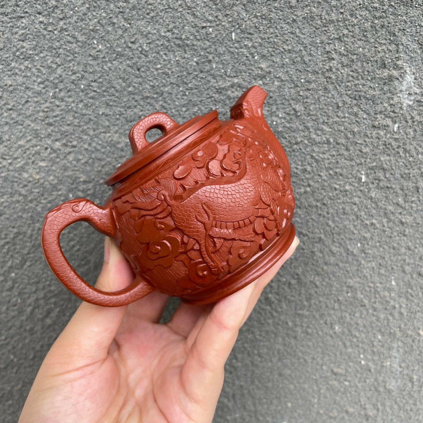 Fu Rui Lin Men 200cc - Yixing Handmade Teapot - zycs_China