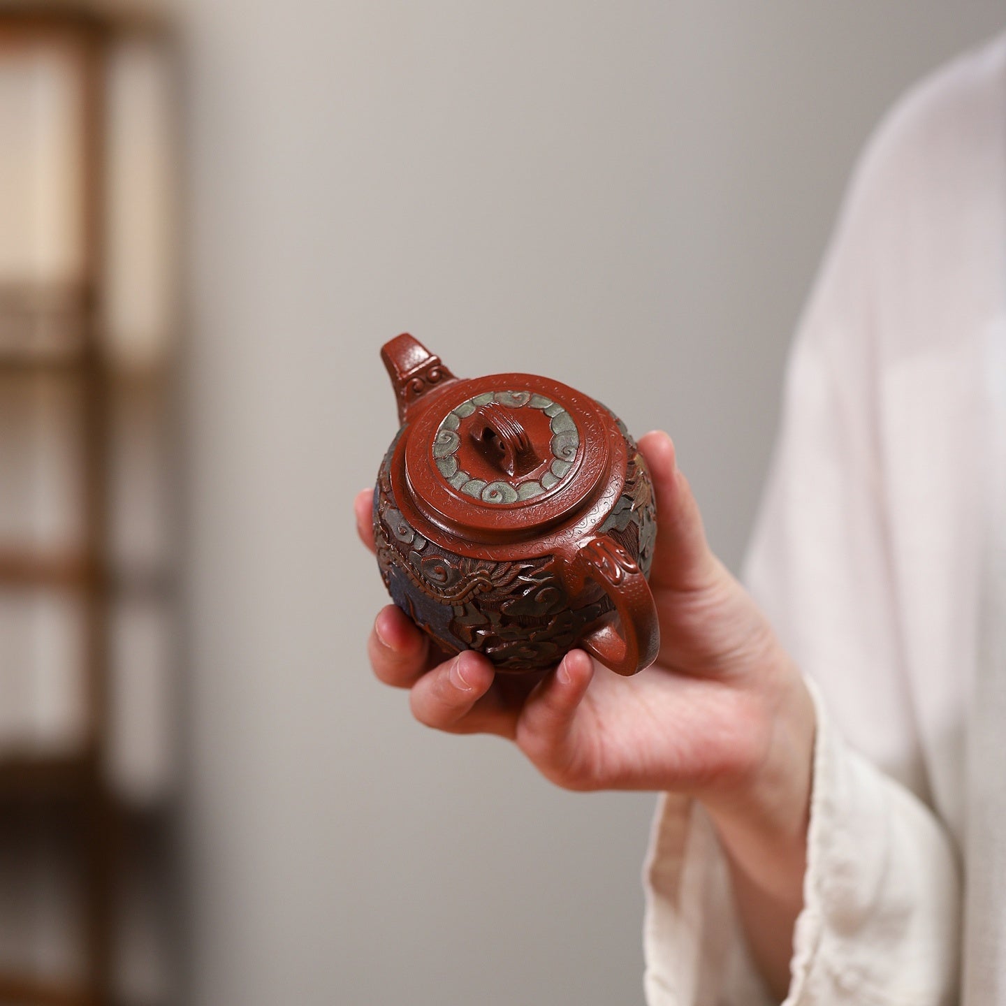Fu Rui Lin Men 200cc - Yixing Handmade Teapot - zycs_China