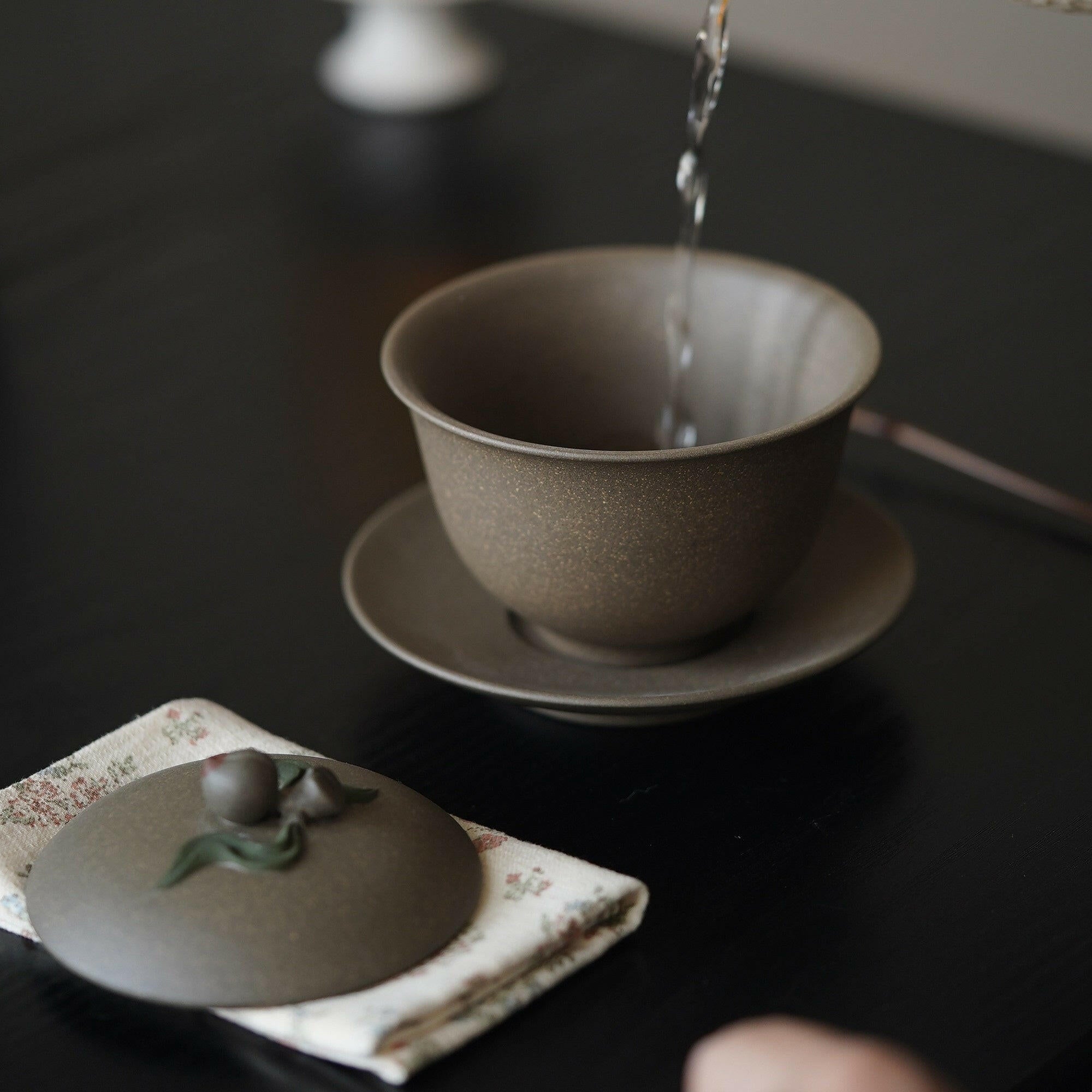 Fu Shou 200cc - Yixing Handmade Gaiwan - zycs_China
