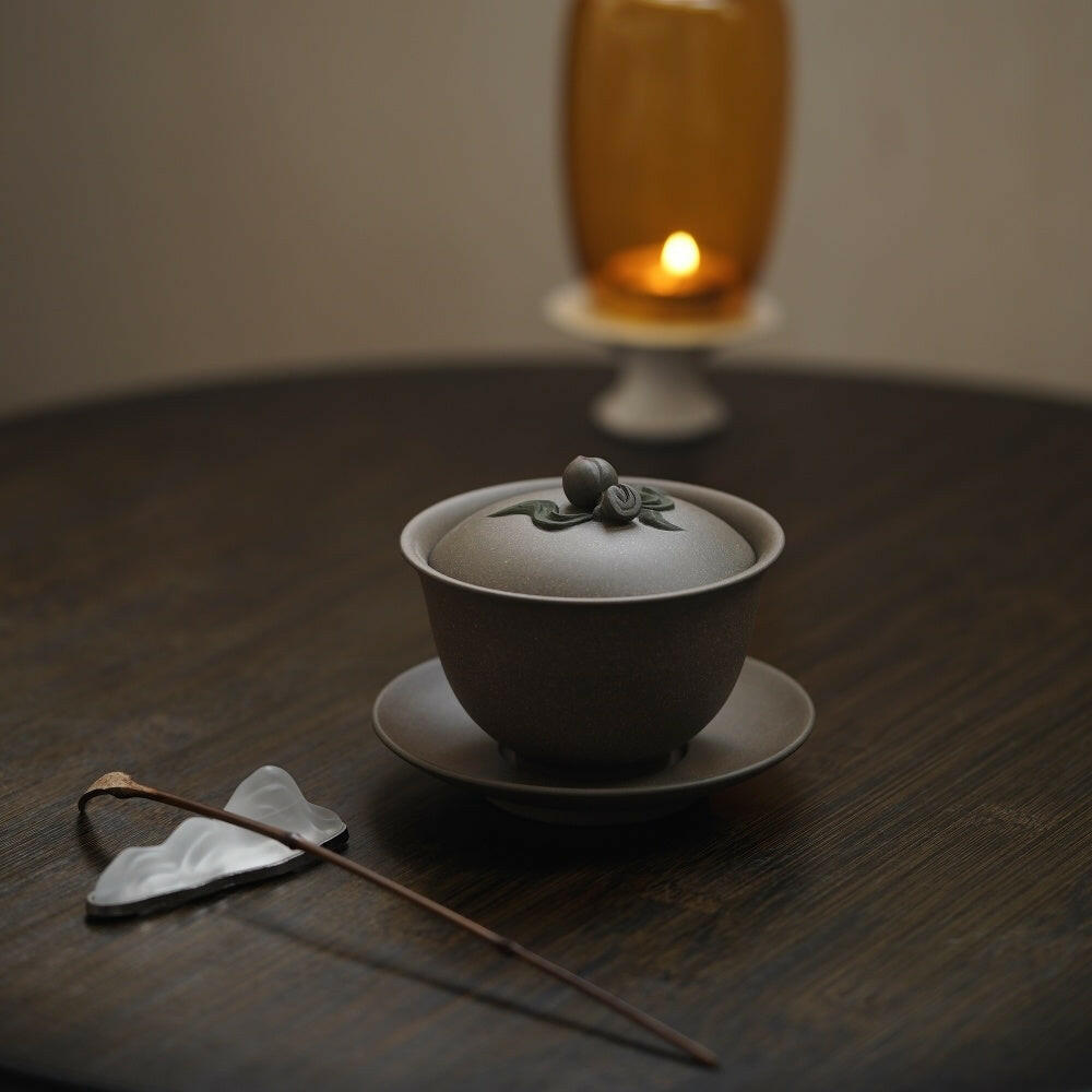 Fu Shou 200cc - Yixing Handmade Gaiwan - zycs_China