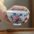 Fu Shou Lian Mian - Jing De Zhen Porcelain Teacup - zycs_China - tea - teapot