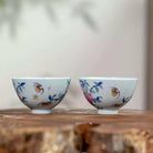 Fu Shou Lian Mian - Jing De Zhen Porcelain Teacup - zycs_China - tea - teapot