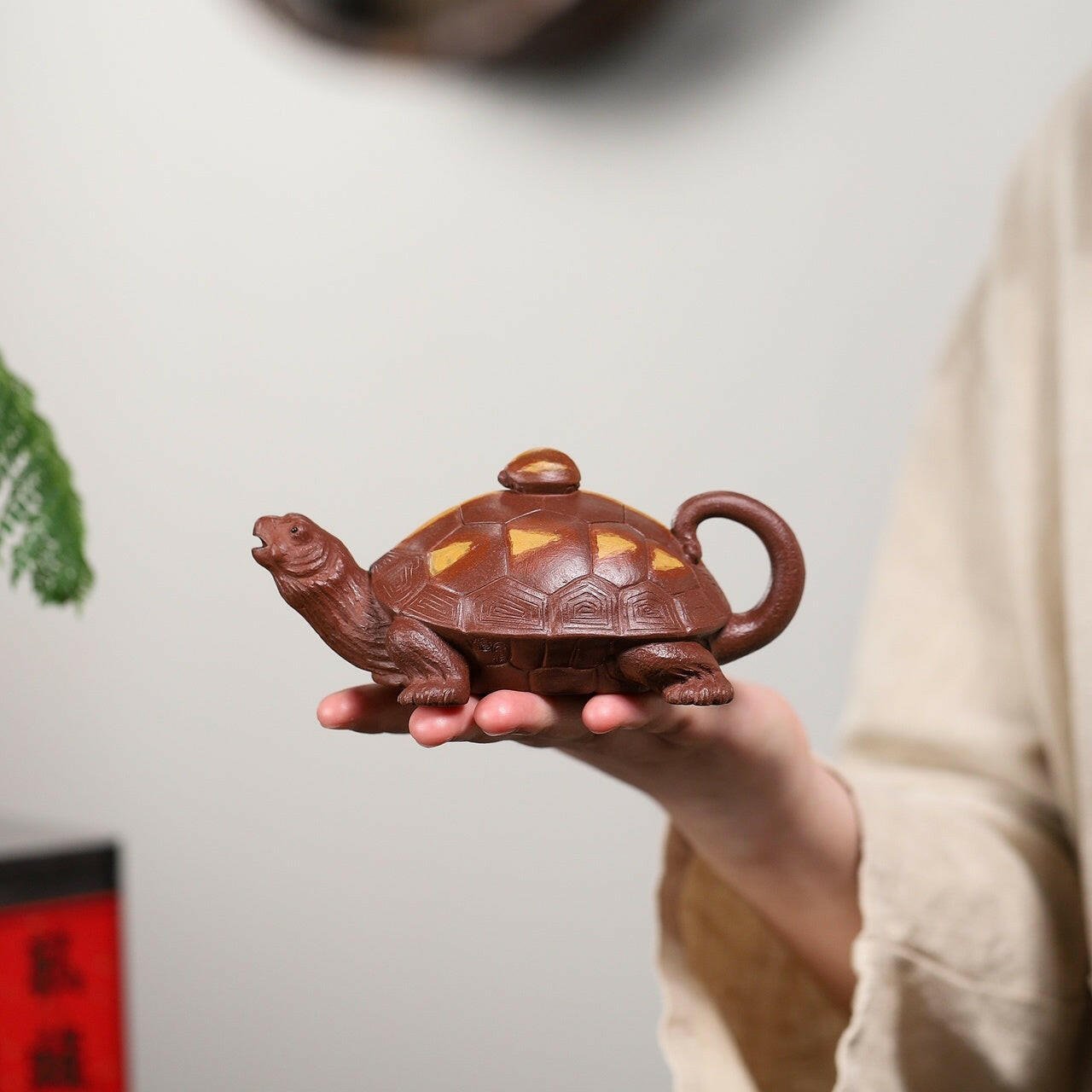 Fu Shou Wu Jiang 160cc - Yixing Handmade Teapot - zycs_China