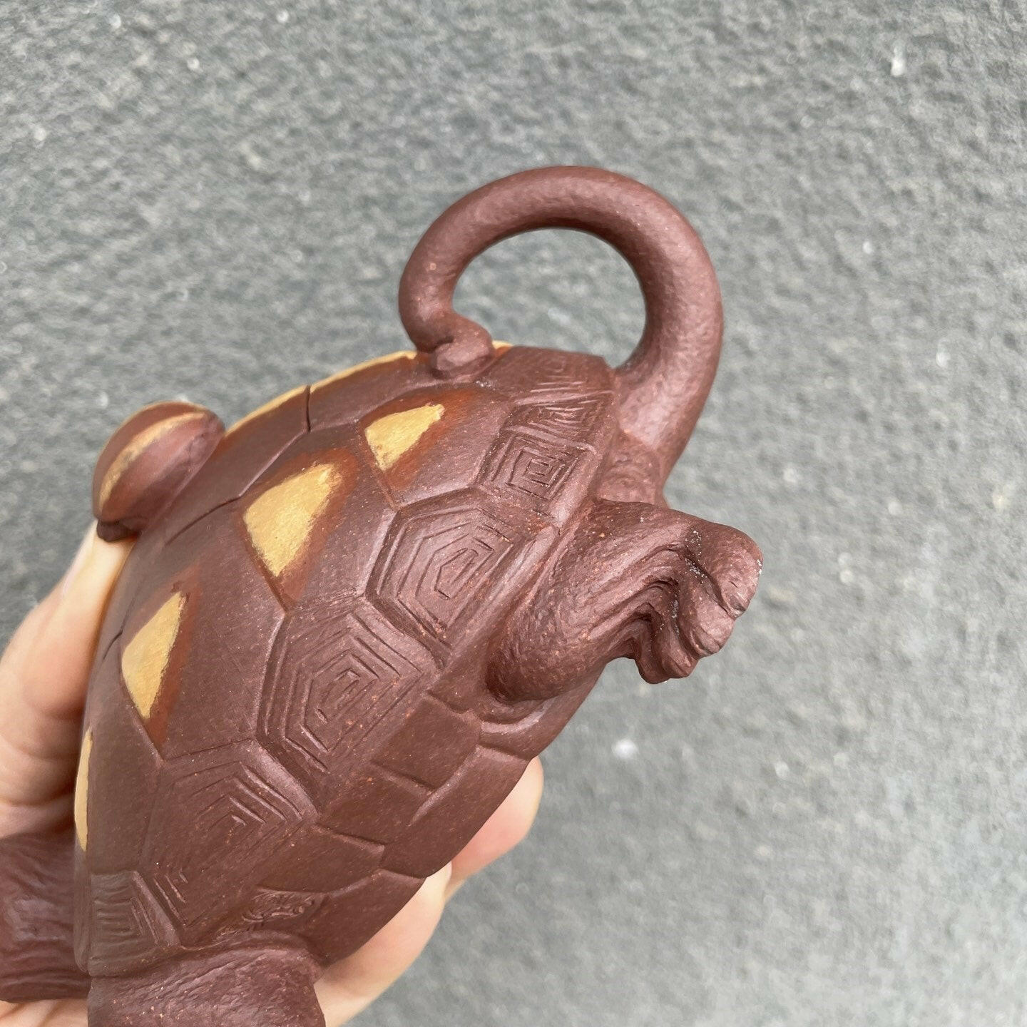 Fu Shou Wu Jiang 160cc - Yixing Handmade Teapot - zycs_China