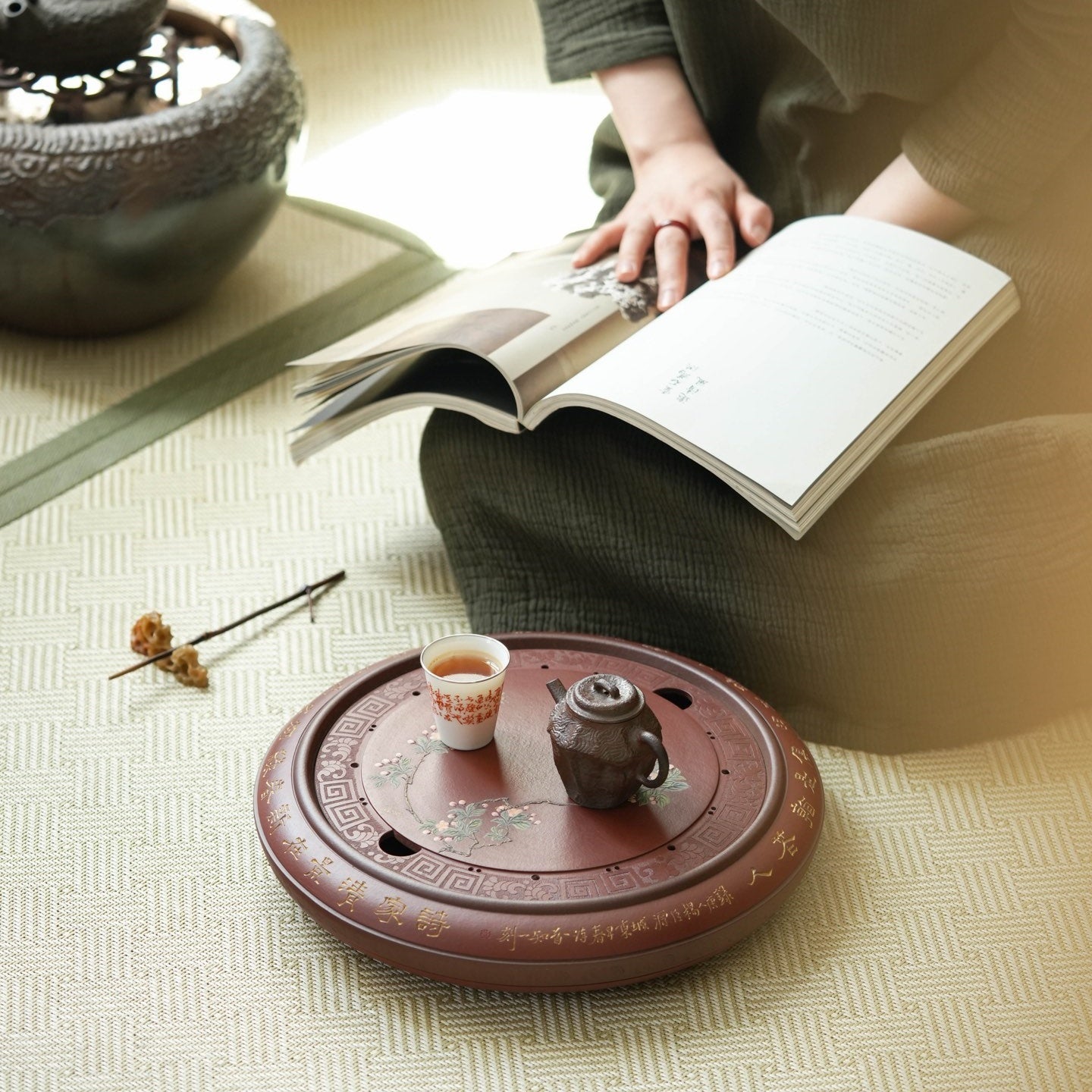 Fu Wen - Dry Bubble Tray - zycs_China - tea - teapot