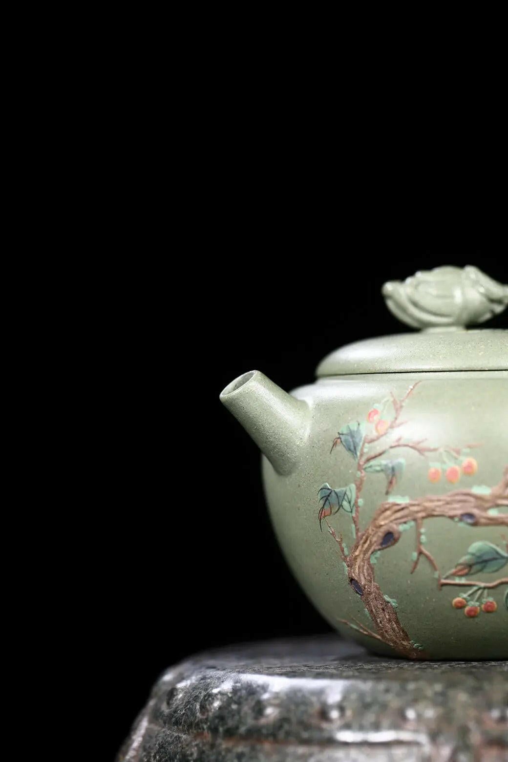 Fu Xing Lin Men 130cc - Yixing Handmade Teapot - zycs_China