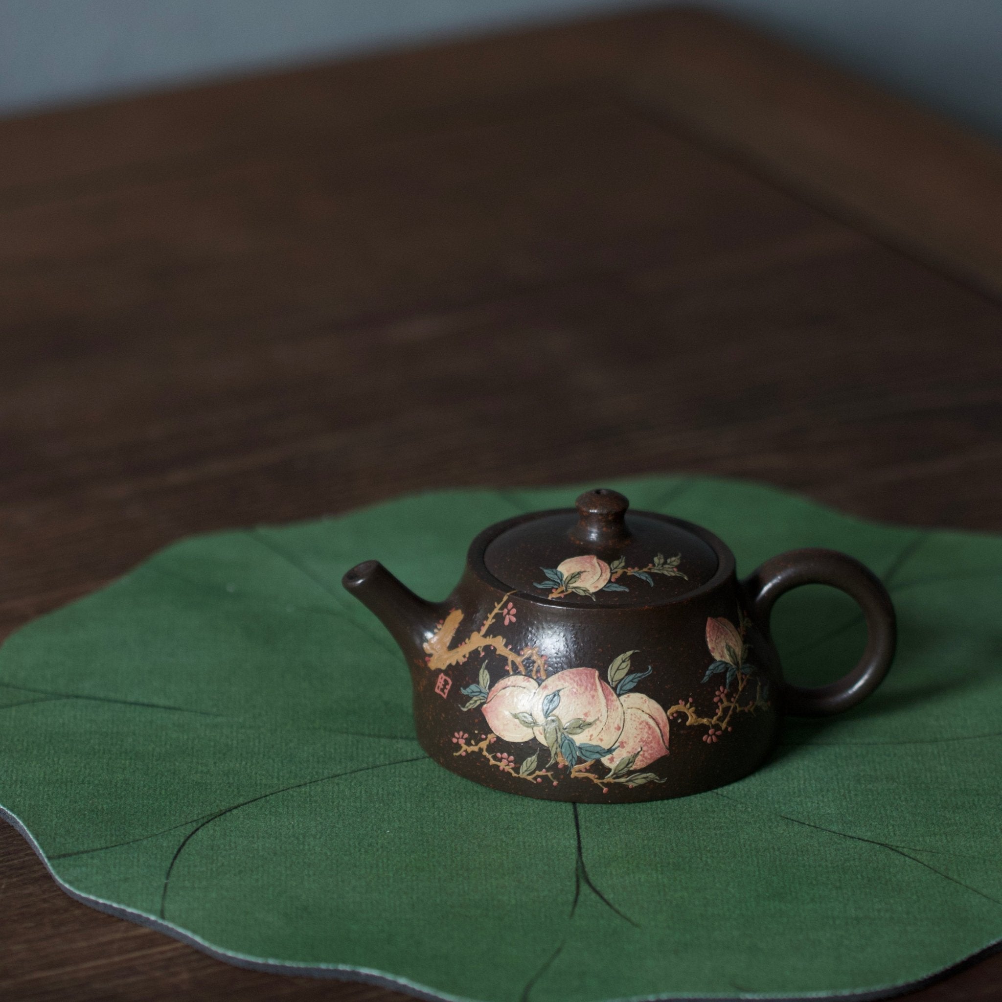 Fu Yun Shou Tao 100cc - Yixing Handmade Teapot - zycs_China