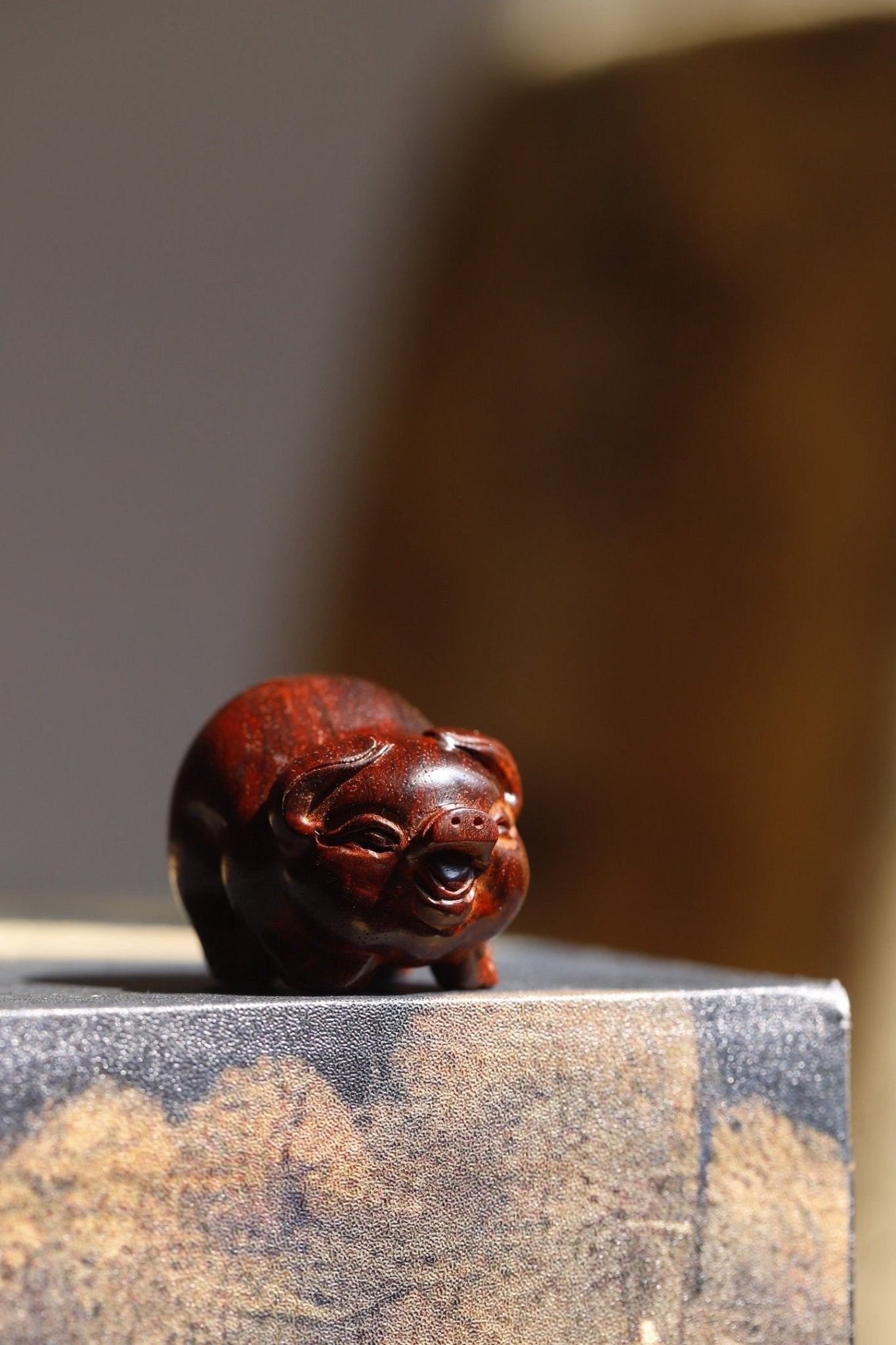 Fu Zhu - Wood Sculpture - zycs_China