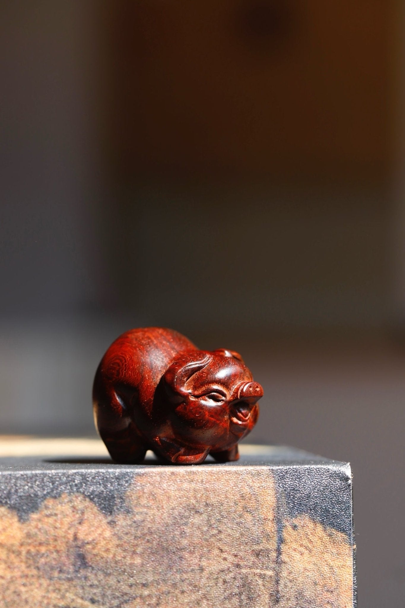 Fu Zhu - Wood Sculpture - zycs_China