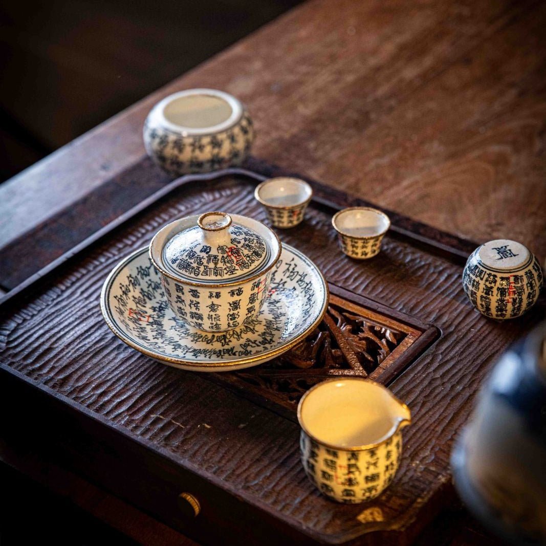 Fu Zi - Jing De Zhen Porcelain Gaiwan - zycs_China