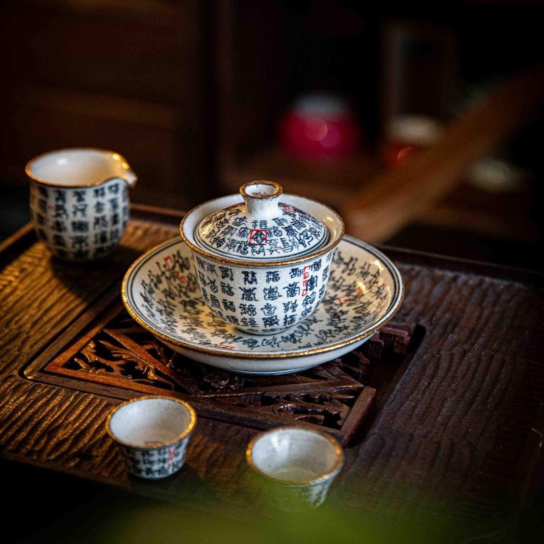 Fu Zi - Jing De Zhen Porcelain Gaiwan - zycs_China
