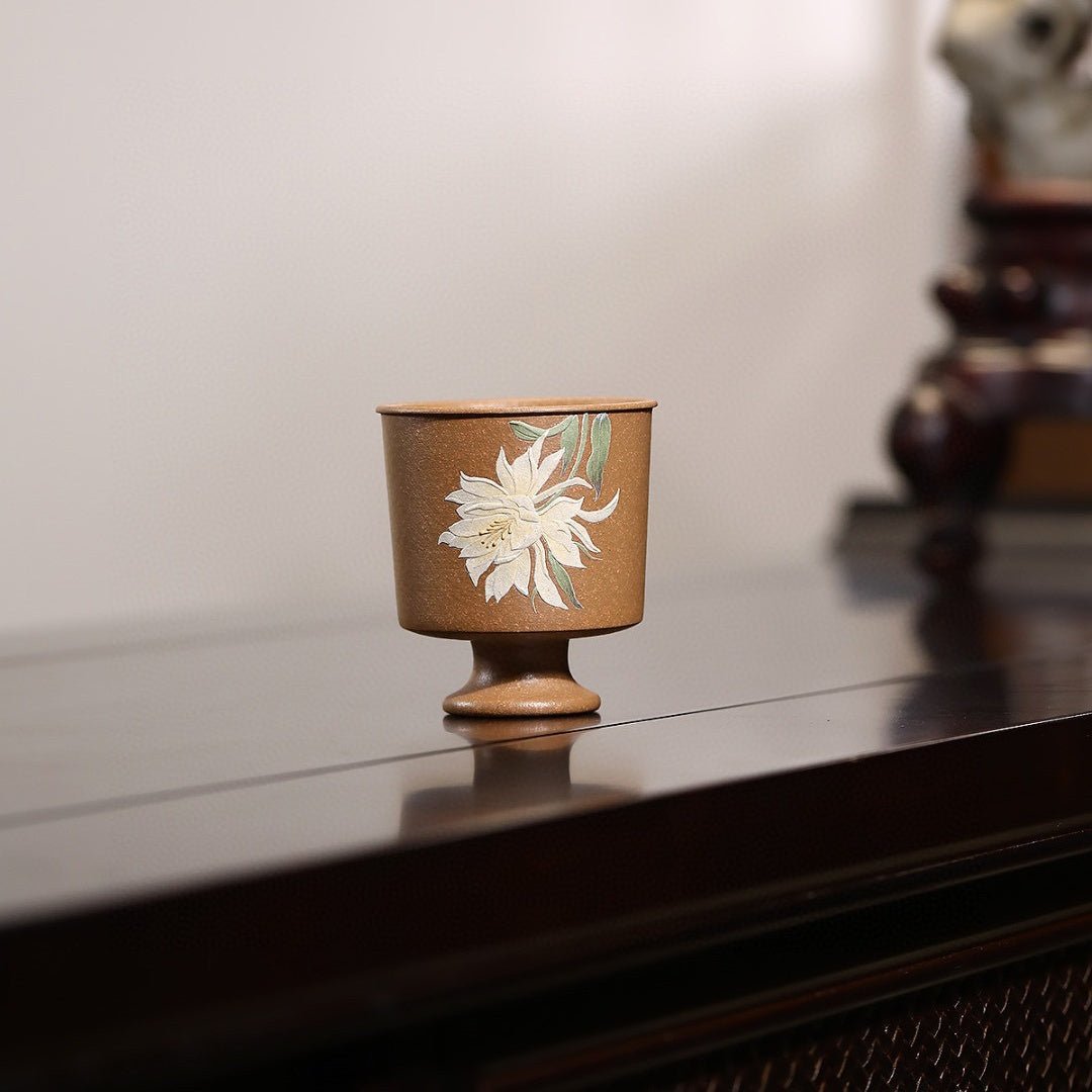 Gao JIao Bei 80cc - Yixing Handmade Teacup - zycs_China