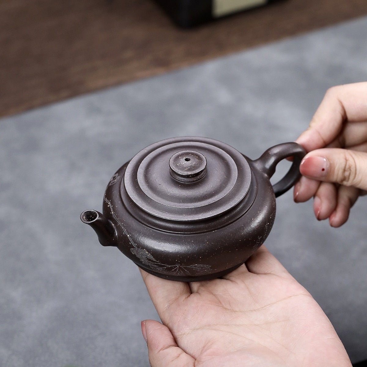 Gong Deng 150cc - Yixing Handmade Teapot - zycs_China